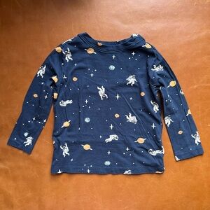 OLD NAVY Astronaut in Space 100% Cotton Long Sleeve Tee, 3T